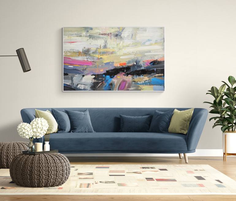 Original Abstract Painting by Nazarii Medvid