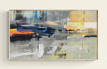 Original Abstract Landscape Paintings by Nazarii Medvid