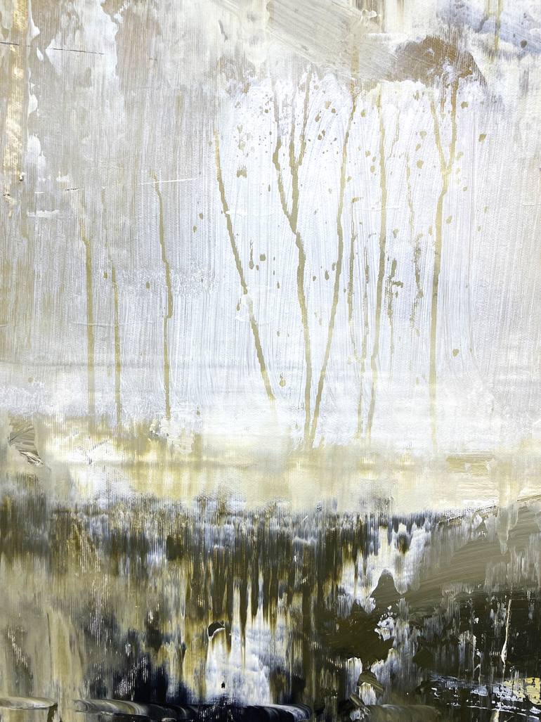 Original Abstract Expressionism Abstract Painting by Nazarii Medvid