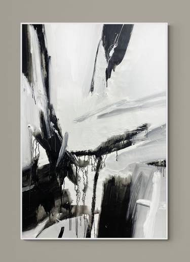 Original Abstract Expressionism Abstract Paintings by Nazarii Medvid