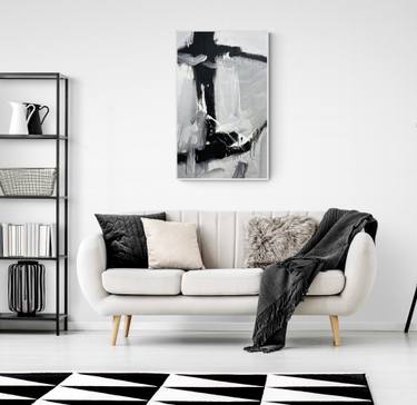 Original Abstract Expressionism Abstract Paintings by Nazarii Medvid