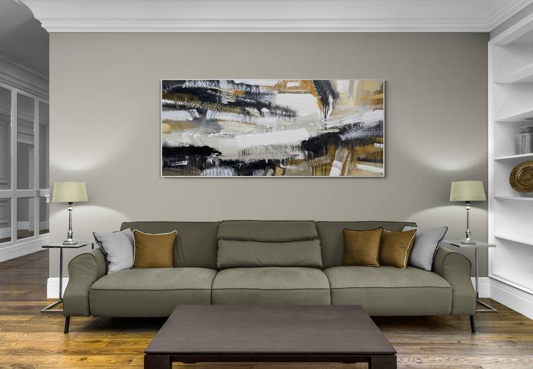 Original Abstract Painting by Nazarii Medvid