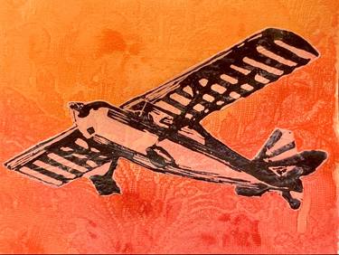 Print of Pop Art Aeroplane Collage by Christa Brunks