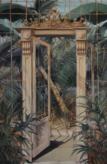 Original Fine Art Botanic Painting by Gerard Byrne
