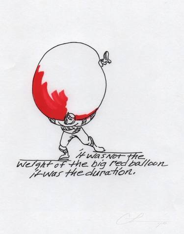 "Big Red Balloon" - Limited Edition 1 of 10 thumb