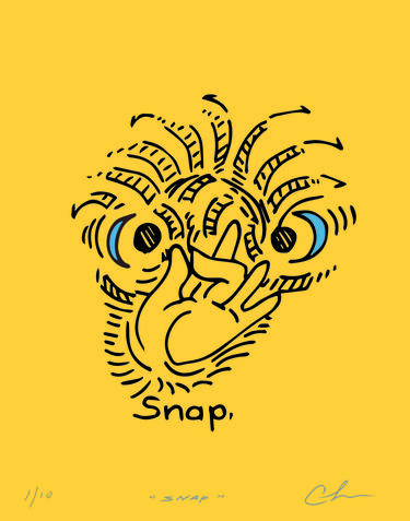 "Snap" Limited edition of ten thumb