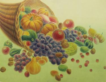 Print of Food Paintings by Da-rye Choi