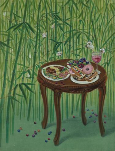 Print of Fine Art Food Paintings by Da-rye Choi