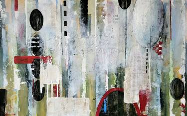 Original Abstract Expressionism Abstract Paintings by Sharon Feldstein