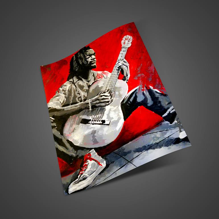 Original Music Painting by Ahmad Shariff