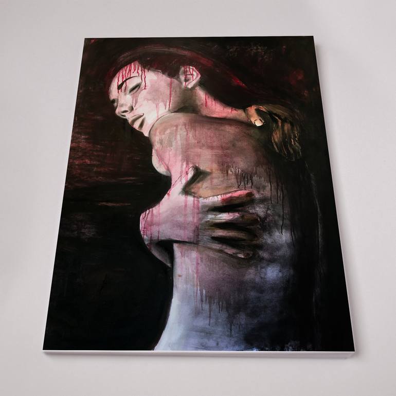 Original Nude Painting by Ahmad Shariff