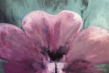 Original Abstract Floral Paintings by Iren Shtefan