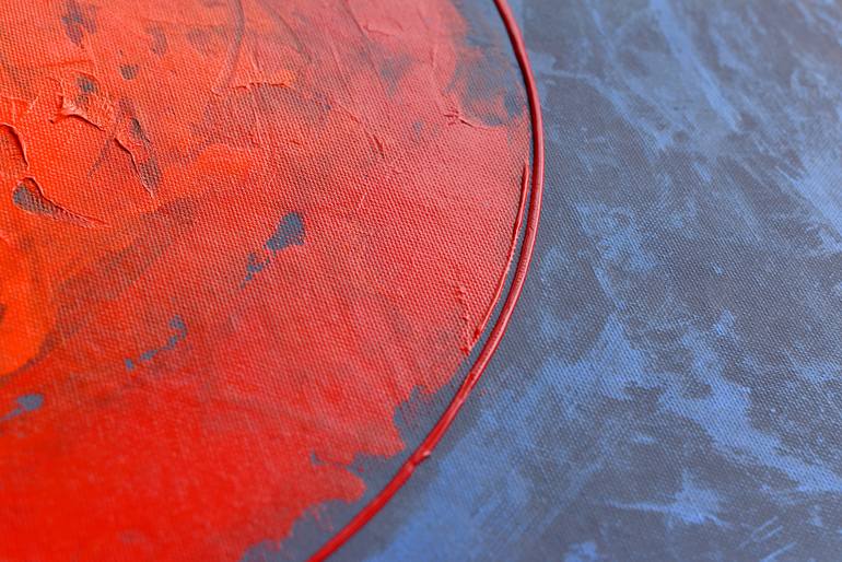 Original Abstract Expressionism Abstract Painting by Iren Shtefan