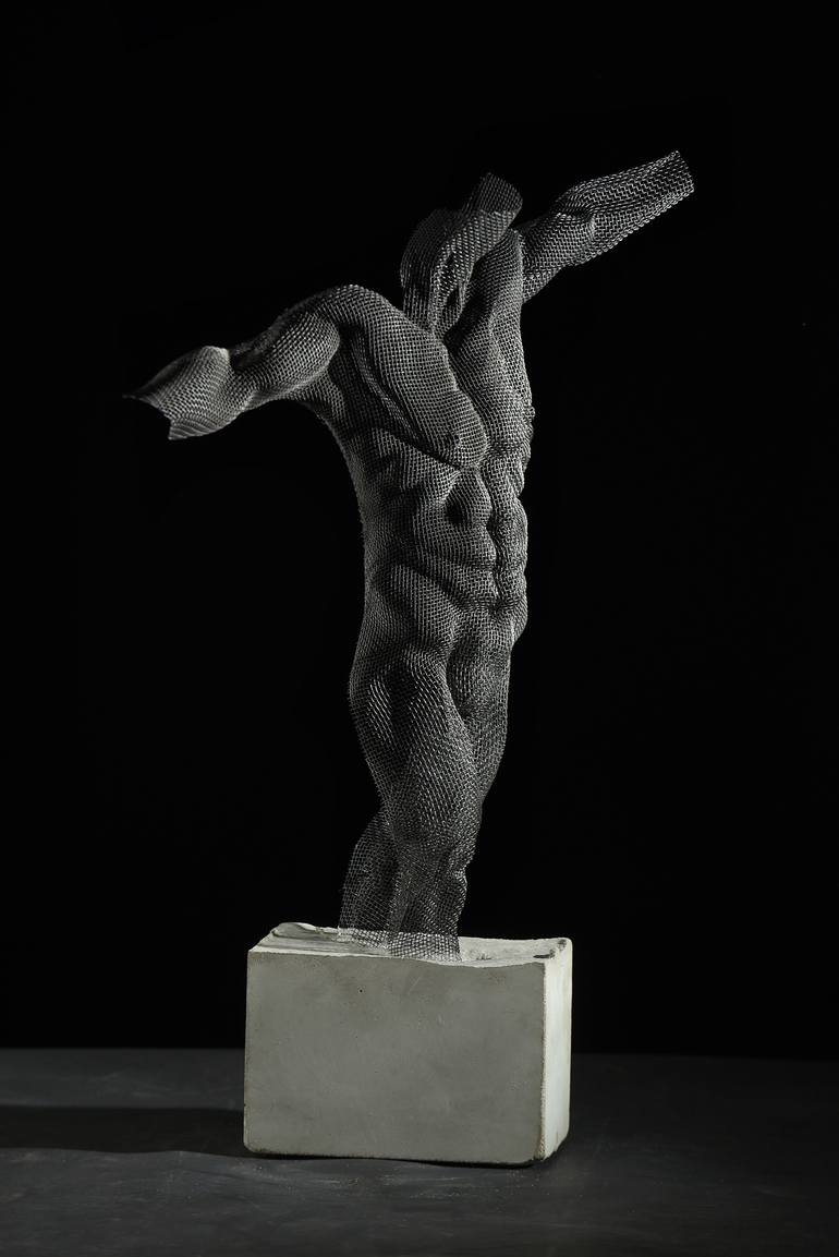 Original Figurative Body Sculpture by Ofer Rubin