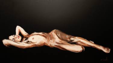 Original Nude Paintings by Michel Canetti