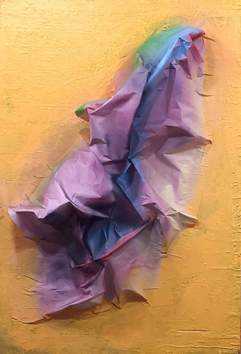 Original Conceptual Abstract Painting by Drew Griffiths