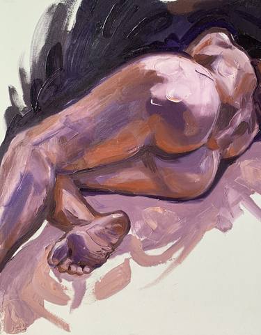 Original Figurative Nude Paintings by Francesca Brivio