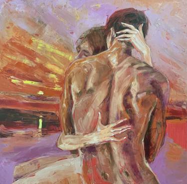 Print of Expressionism Love Paintings by Francesca Brivio