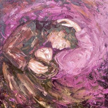 Original Figurative Love Paintings by Francesca Brivio