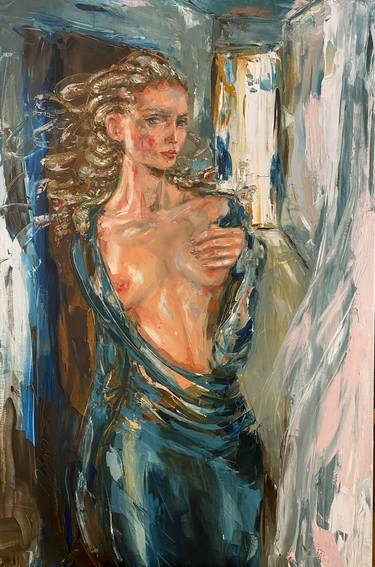 Original Figurative Nude Paintings by Francesca Brivio