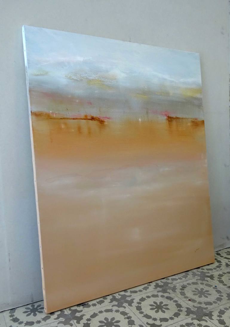 Original Fine Art Abstract Painting by Esther Porta