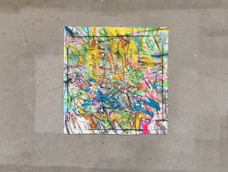 Original Abstract Drawing by David Ronce