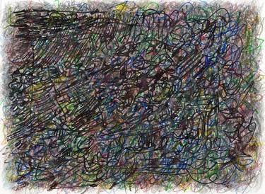 Original Abstract Expressionism Abstract Drawings by David Ronce