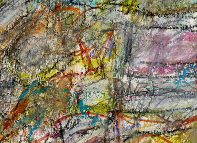 Original Abstract Expressionism Abstract Drawing by David Ronce