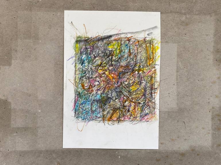 Original Abstract Expressionism Abstract Drawing by David Ronce