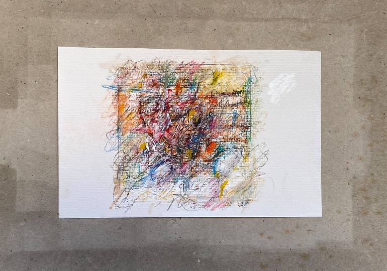 Original Abstract Expressionism Abstract Drawing by David Ronce