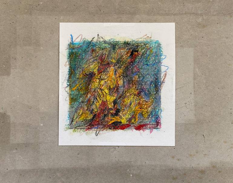 Original Abstract Drawing by David Ronce