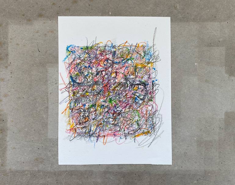 Original Abstract Expressionism Abstract Drawing by David Ronce