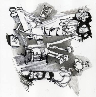 Original Abstract Drawings by David Ronce