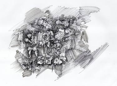 Original Abstract Drawings by David Ronce