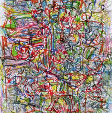 Original Abstract Expressionism Abstract Drawings by David Ronce