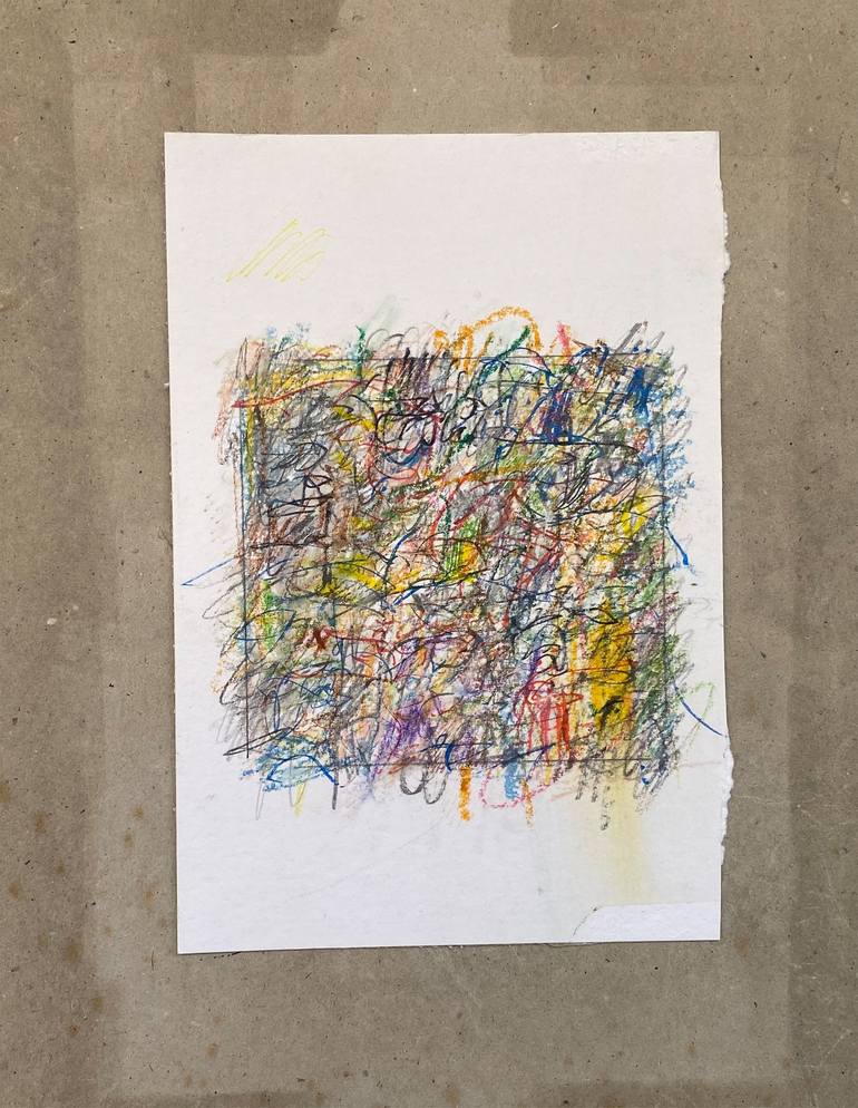 Original Abstract Expressionism Abstract Drawing by David Ronce