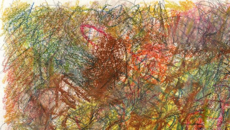 Original Abstract Expressionism Abstract Drawing by David Ronce