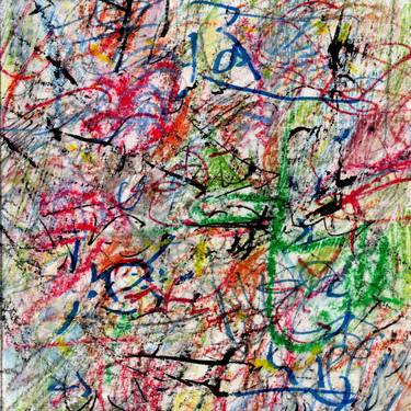 Original Abstract Expressionism Abstract Drawings by David Ronce