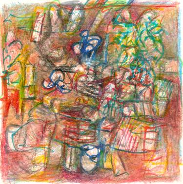 Original Abstract Drawings by David Ronce