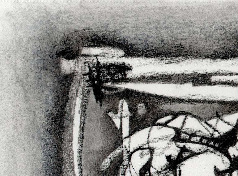 Original Abstract Expressionism Abstract Drawing by David Ronce