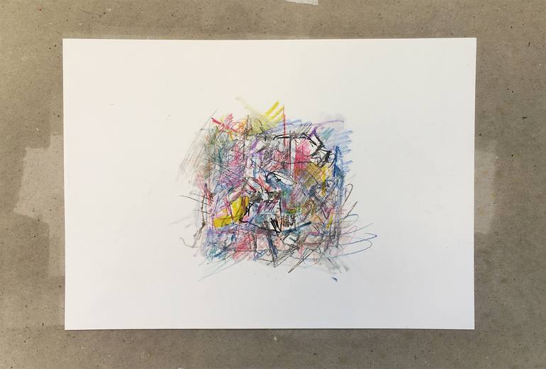 Original Abstract Expressionism Abstract Drawing by David Ronce