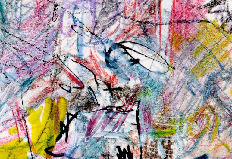 Original Abstract Expressionism Abstract Drawing by David Ronce