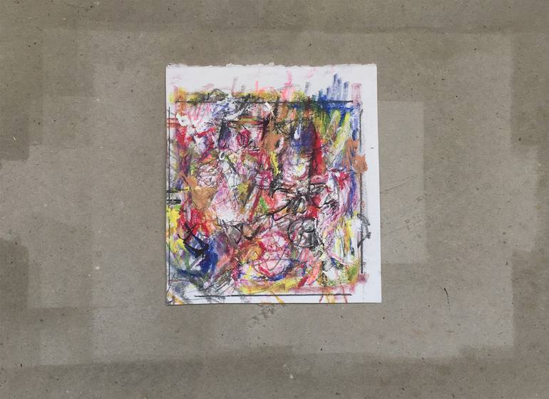 Original Abstract Expressionism Abstract Drawing by David Ronce