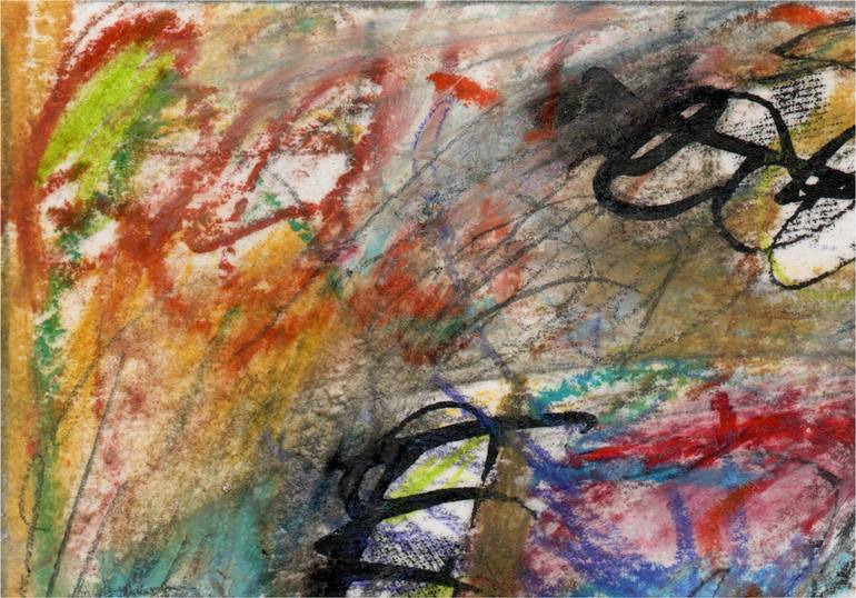 Original Abstract Expressionism Abstract Drawing by David Ronce