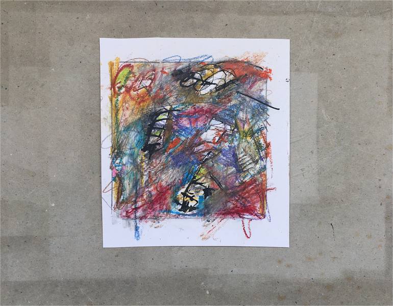 Original Abstract Expressionism Abstract Drawing by David Ronce
