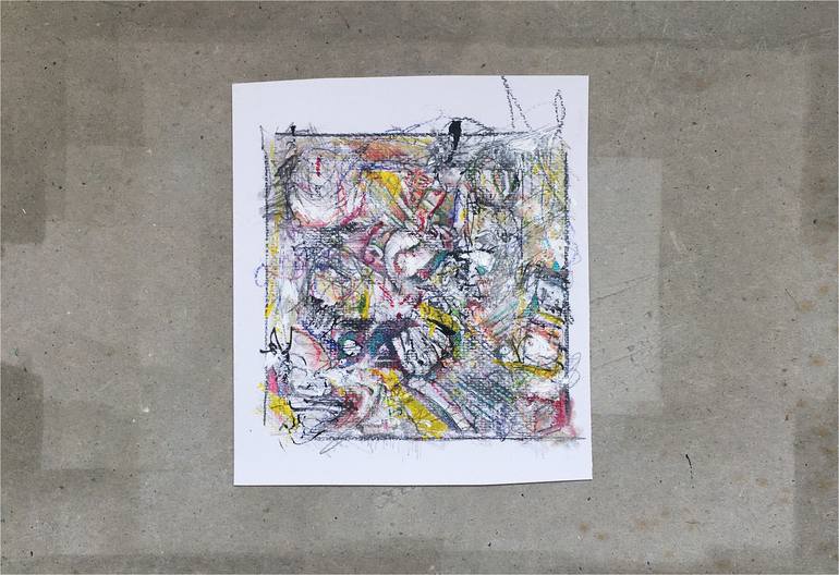 Original Abstract Expressionism Abstract Drawing by David Ronce