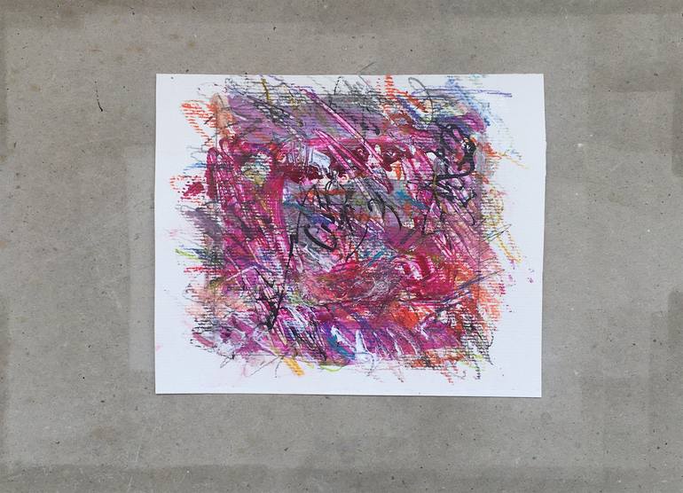 Original Abstract Expressionism Abstract Drawing by David Ronce