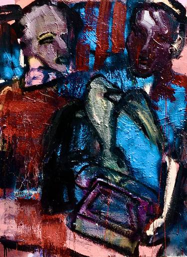 Print of Expressionism People Paintings by Robert Brodesky