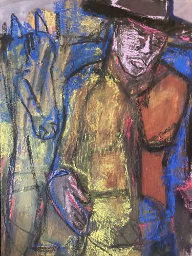 Print of Abstract Expressionism People Paintings by Robert Brodesky