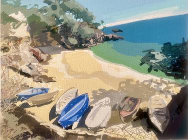 Original Contemporary Beach Digital by Rosy Modet